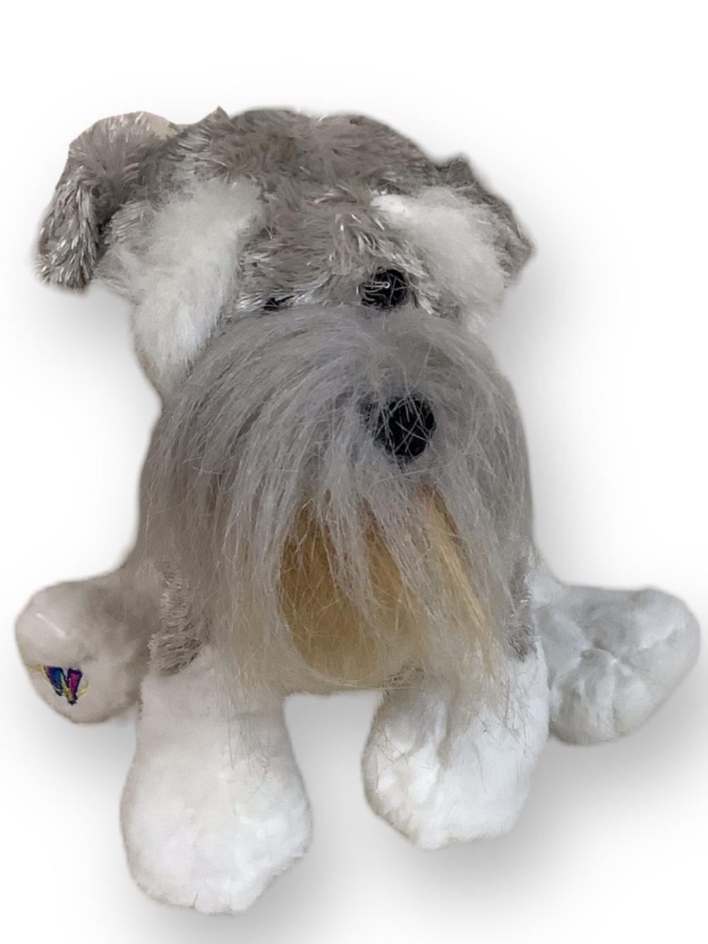 Ganz Webkinz HM159 Schnauzer Puppy Dog Plush 9in
